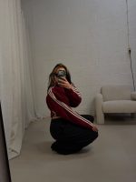 Corset hoodie - Red - Afbeelding 3