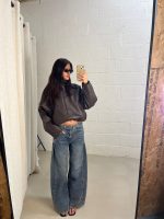 feline leather jack - brown