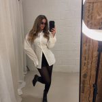 Mila taillord blouse - white