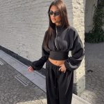 Sophia jogging set - black