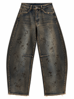 Balloon vintage denim - Bruin - Afbeelding 2