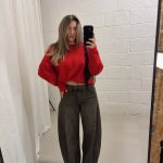 Balloon vintage denim - Bruin