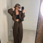 Maud printed pants - Brown