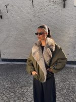 Paloma Bomber Bont - Green