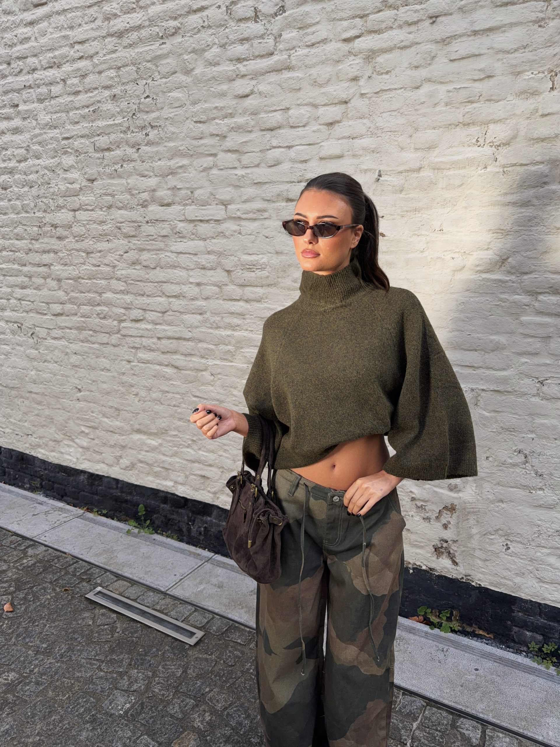IMG_5203 Vana sweater top - Green - Afbeelding 1