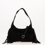 Lilly fringe bag - Black