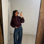 jules jacket - red