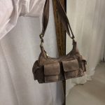 Lilly bag - Taupe suede