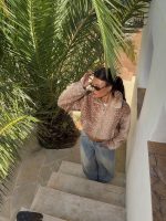 Mila fur jacket - Beige - Afbeelding 3