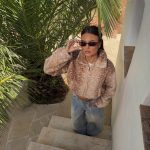 Mila fur jacket - Beige