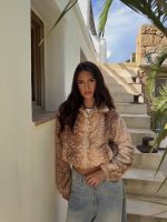 Mila fur jacket - Beige - Afbeelding 2