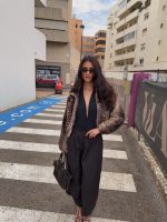 Mila fur jacket - Brown - Afbeelding 2