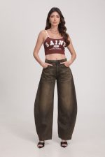 Balloon denim - Bruin - Afbeelding 2