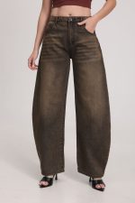 Balloon denim - Bruin